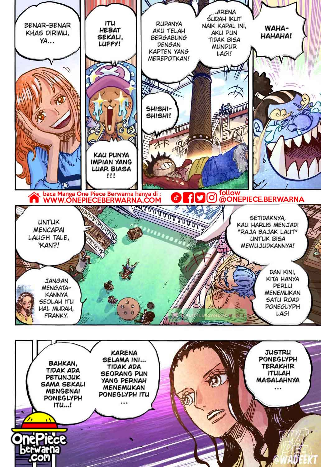 Baca manga komik One Piece Berwarna Bahasa Indonesia HD Chapter 1060